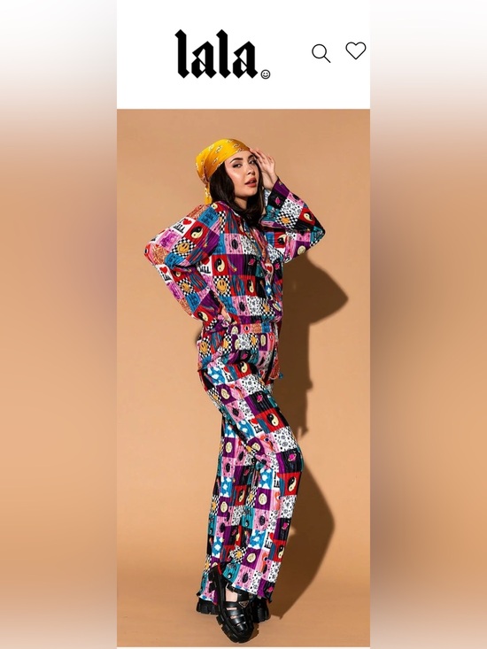 Dressed in LALA Other - NWT Dressed in LaLa ☯️ Long Sleeve Plissé Set